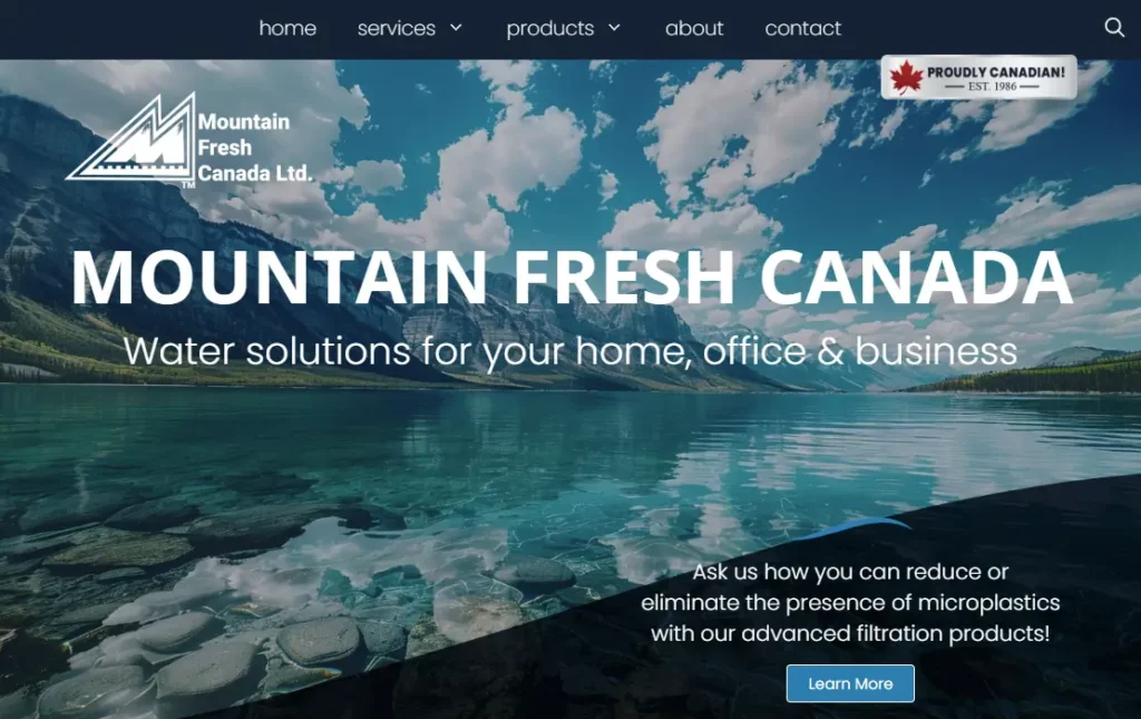 portfolio mountain fresh canada