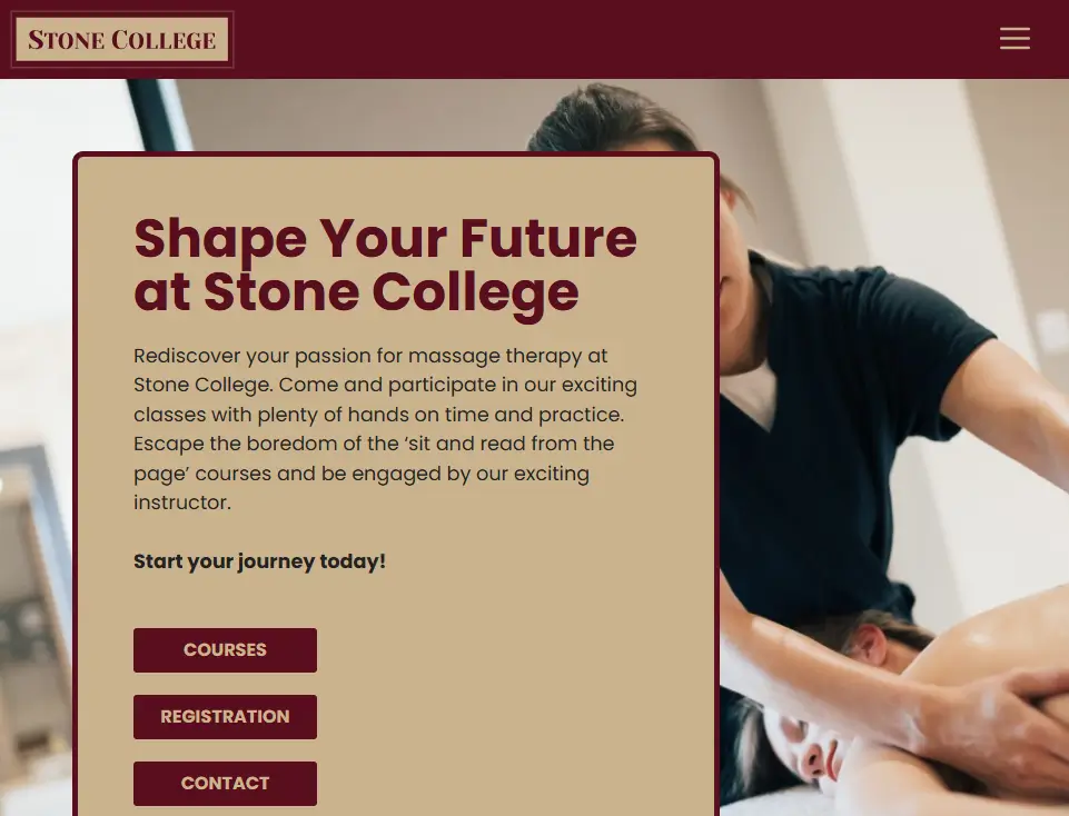 portfolio stone college